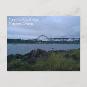 Yaquina Bay Bridge, Newport, Oregon Postcard