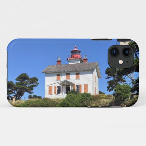 Yaquina Bay Lighthouse Newport Oregon iPhone 11 Case