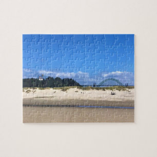 Yaquina Bay Lighthouse, Newport, Oregon Jigsaw Puzzle