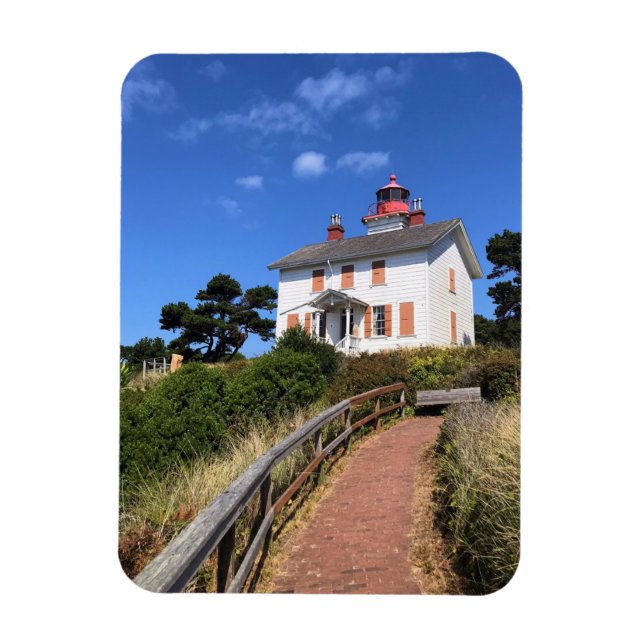Yaquina Bay Lighthouse, Newport, Oregon Magnet (Vertical)