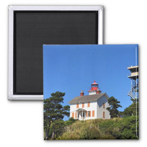 Yaquina Bay Lighthouse Newport Oregon Magnet