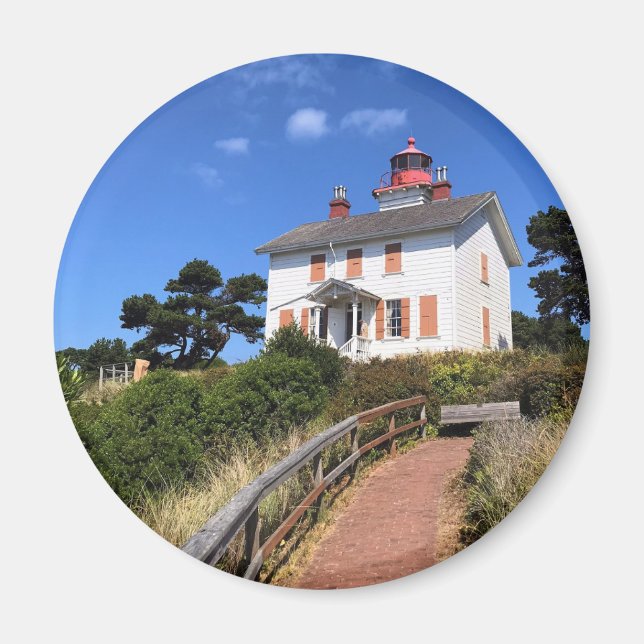 Yaquina Bay Lighthouse, Newport, Oregon Magnet (Front)