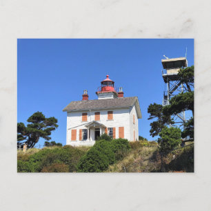 Yaquina Bay Lighthouse, Newport, Oregon Postcard