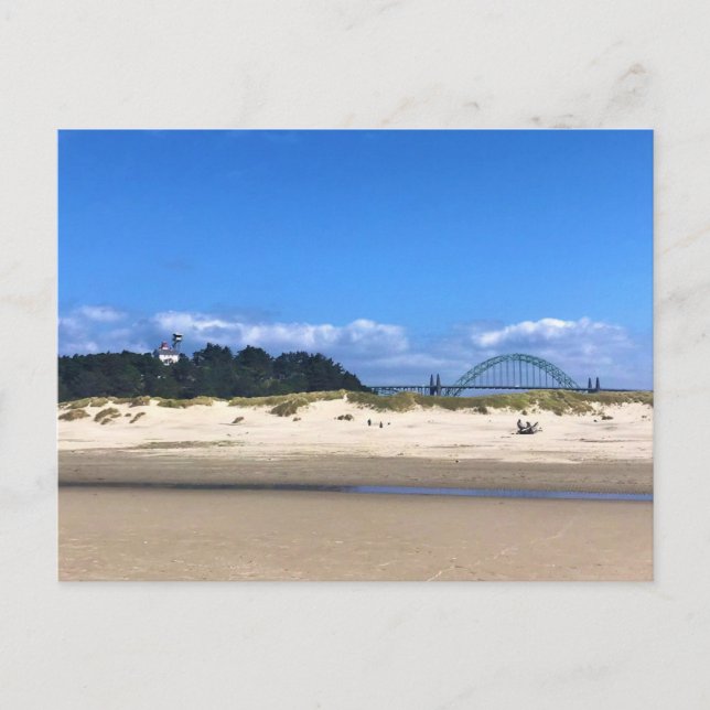 Yaquina Bay Lighthouse, Newport, Oregon Postcard (Front)