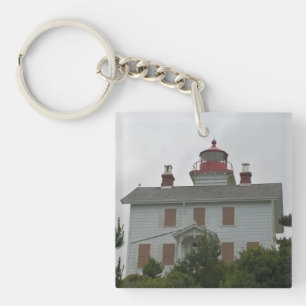 Yaquina Bay Lighthouse, OR Keychain