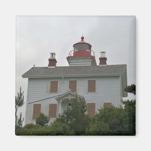 Yaquina Bay Lighthouse, OR Magnet (Front)