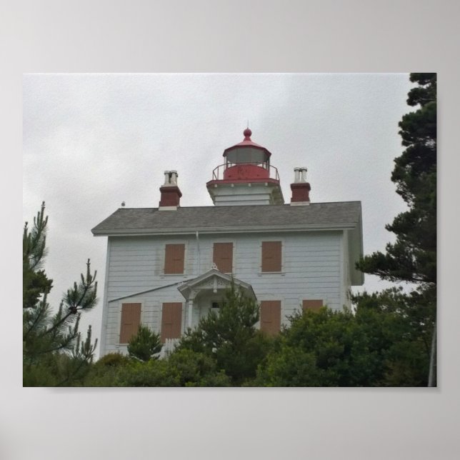Yaquina Bay Lighthouse, OR Poster (Front)