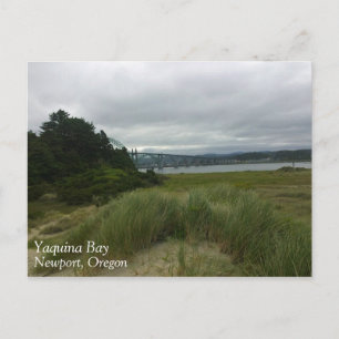 Yaquina Bay, Newport, Oregon Postcard