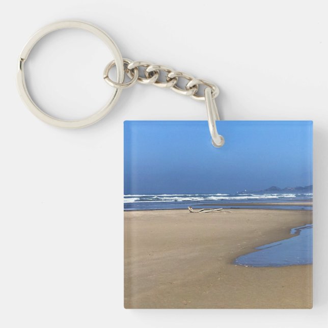 Yaquina Bay State Recreation Site, Newport, Oregon Keychain (Front)