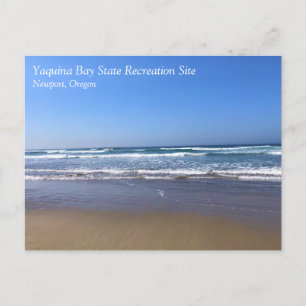 Yaquina Bay State Recreation Site, Newport, Oregon Postcard