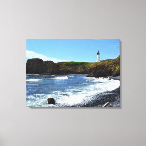 Yaquina Head Lighthouse Canvas Print