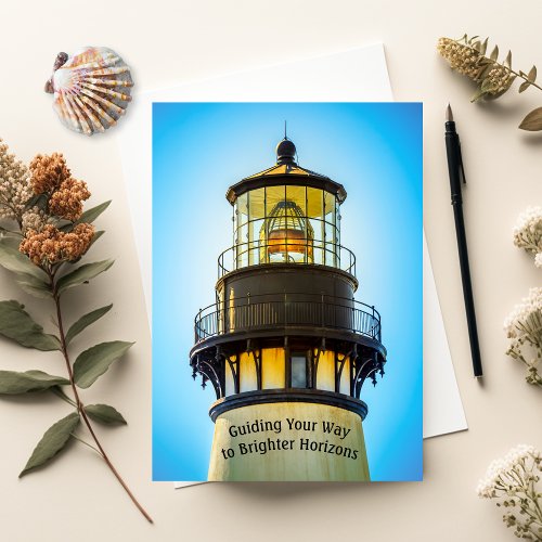 Yaquina Head Lighthouse Newport Oregon Card