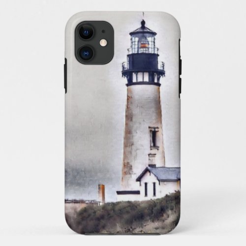 Yaquina Head Lighthouse Newport Oregon iPhone 11 Case