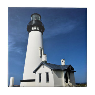Yaquina Head Lighthouse, Newport, Oregon Ceramic Tile