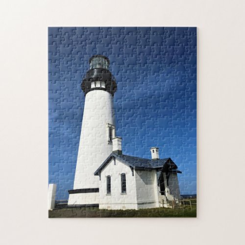 Yaquina Head Lighthouse Newport Oregon Jigsaw Puzzle
