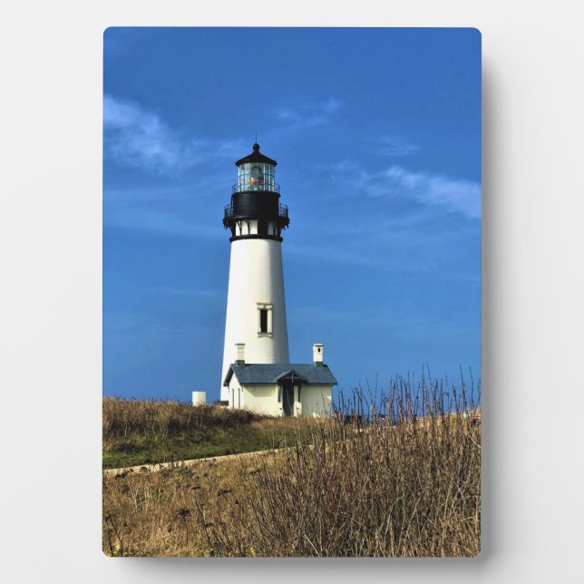 Yaquina Head Lighthouse, Newport, Oregon Plaque (Front)