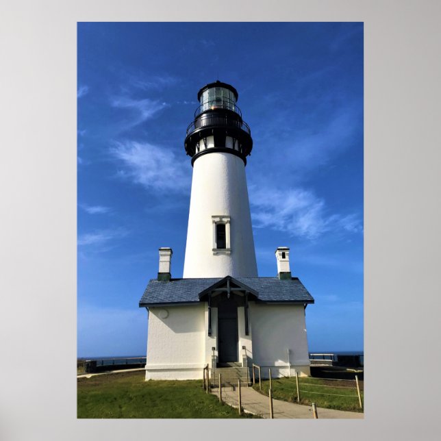 Yaquina Head Lighthouse, Newport, Oregon Poster (Front)