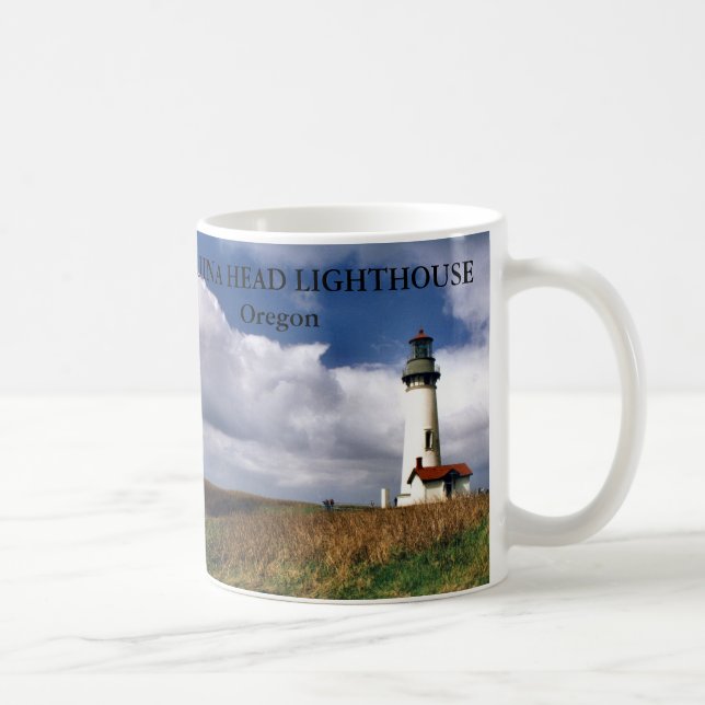 Yaquina Head Lighthouse, Oregon Coffee Mug (Right)