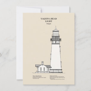 Yaquina Head Lighthouse - Oregon - SBD Note Card