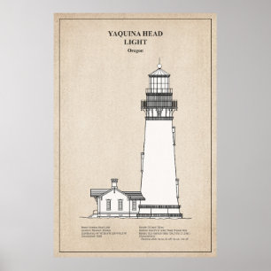 Yaquina Head Lighthouse - Oregon - SBD Poster