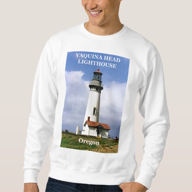 Yaquina Head Lighthouse, Oregon Sweatshirt (Front)