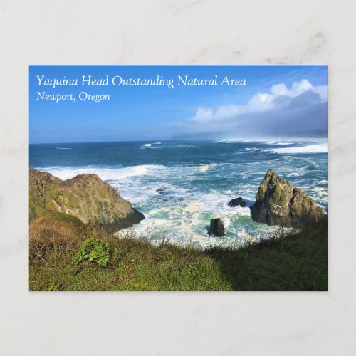 Yaquina Head Outstanding Natural Area Oregon Post Postcard