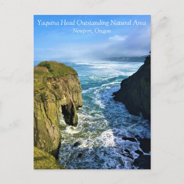 Yaquina Head Outstanding Natural Area, Oregon Post Postcard (Front)
