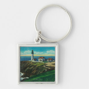 Yaquina Lighthouse and Yaquina HeadYaquina, OR Keychain