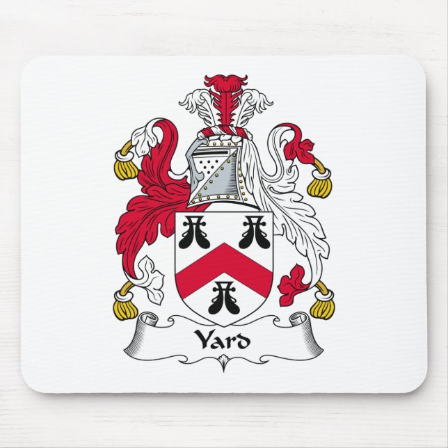 Yard Family Crest Mouse Pad (Front)