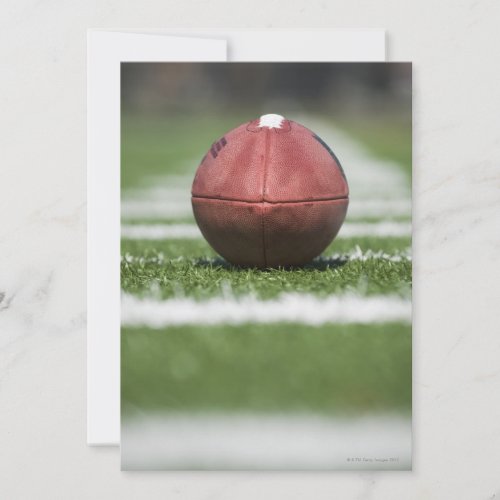 Yard Line Marker Personalized Invite