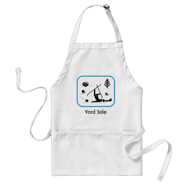 Yard Sale Adult Apron (Front)