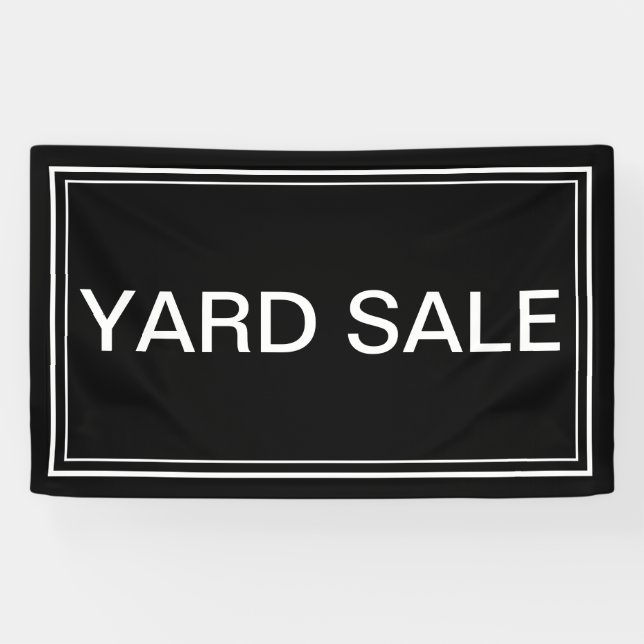 Yard Sale Banner (Horizontal)