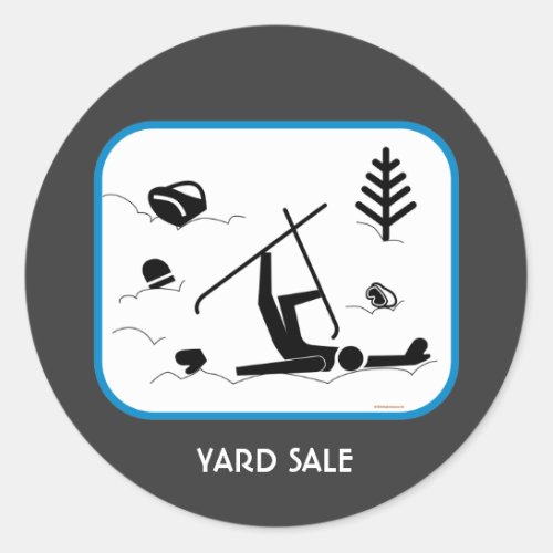 Yard Sale Classic Round Sticker