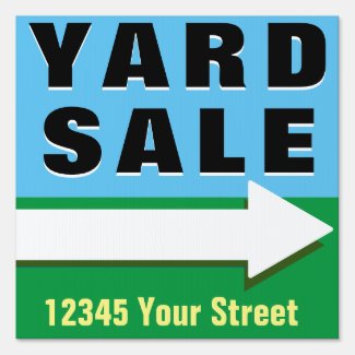 Yard Sale Sign