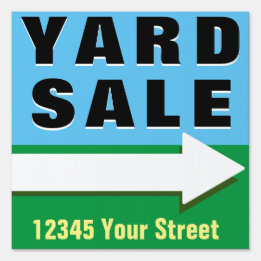 Yard Sale Sign