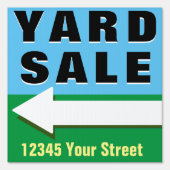 Yard Sale Sign (Back)
