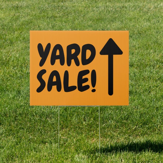 Yard Sale Sign (Insitu)