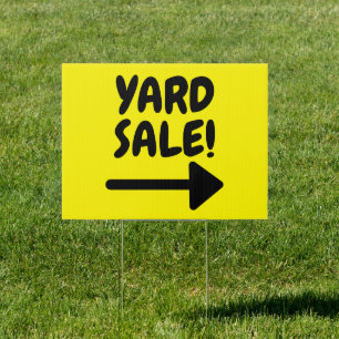 Yard Sale Sign