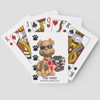Yard Scooter Playing Cards