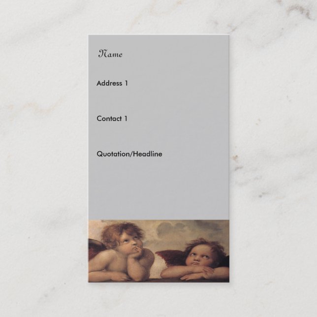 Yard service business card (Front)