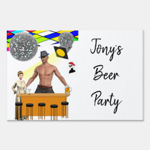 Yard Sign Beer