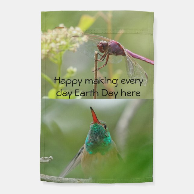 Yard sign - Honoring nature (Back)