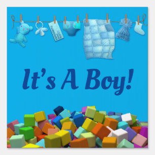 Yard Sign “It’s A Boy!”
