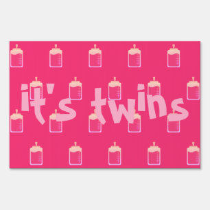 yard sign (it's twin girls) by dalDesignNZ