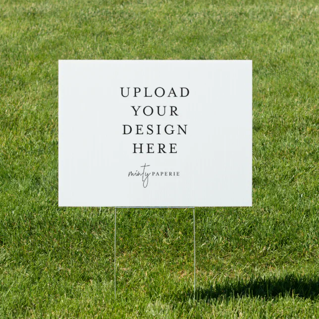 Yard Sign Large 18x24 | Zazzle