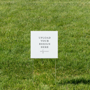 Yard Sign Small 12" Square