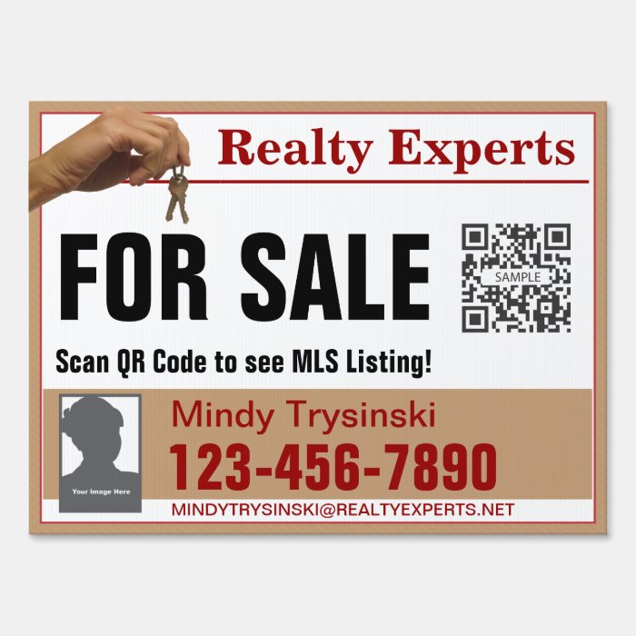 Yard Sign Template Realty Experts