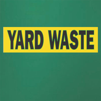 Yard Waste Garbage Or Trash Can Bumper Sticker by Sideview at Zazzle