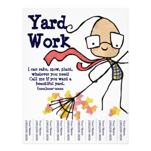 Yard Work Flyer