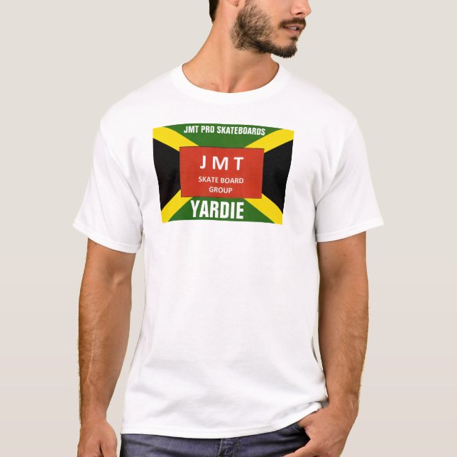 YARDIE  JMT Men's Basic T-Shirt (Front)